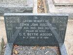 ADCOCK Edwin John 1865-1951 & C.E. 1892-1968