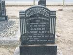 ALBERTS Elizabeth Catherine nee HILLS 1886-1950