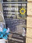 ROBINSON Samantha 1993-2003