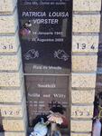 VORSTER Patricia Louisa 1943-2005 :: SOOTHILL Willy 1936-2008 & Scilla 1947-2006
