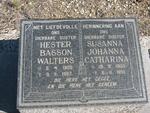 WALTERS Hester Basson 1908-1987 :: WALTERS Susanna Johanna Catharina 1905-1991