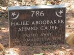 CAJEE Hajee Aboobaker Ahmed -1978