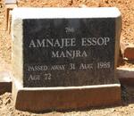 MANJRA Amnajee Essop -1985