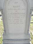 HENDERSON Mary 1872-1904