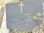 TABONE Gladys nee BARWELL 1906-1959