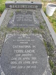 TERBLANCHE Reuben Pieter 1893-1964 & Catharina M. GERICKE 1901-1945