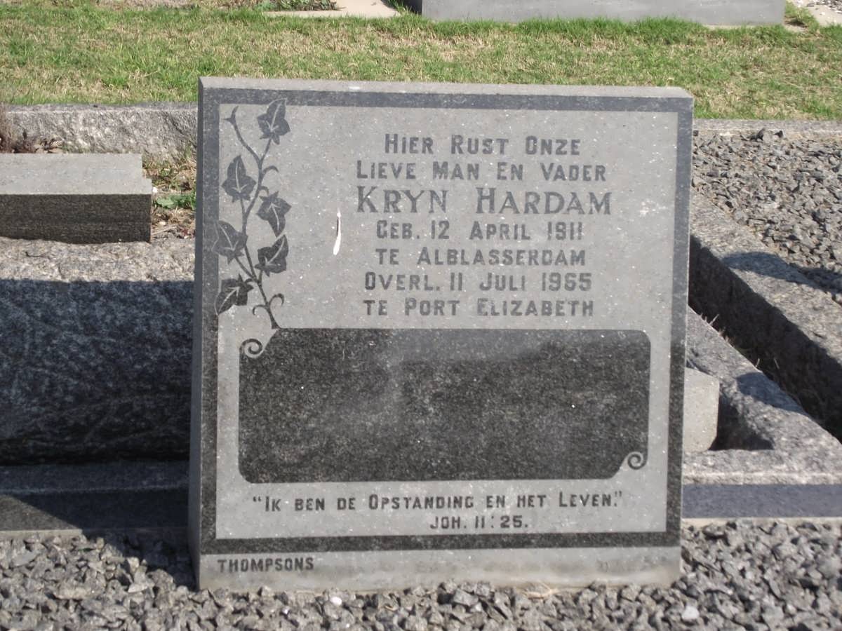 HARDAM Kryn 1911-1965