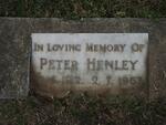 HENLEY Peter 1912-1963