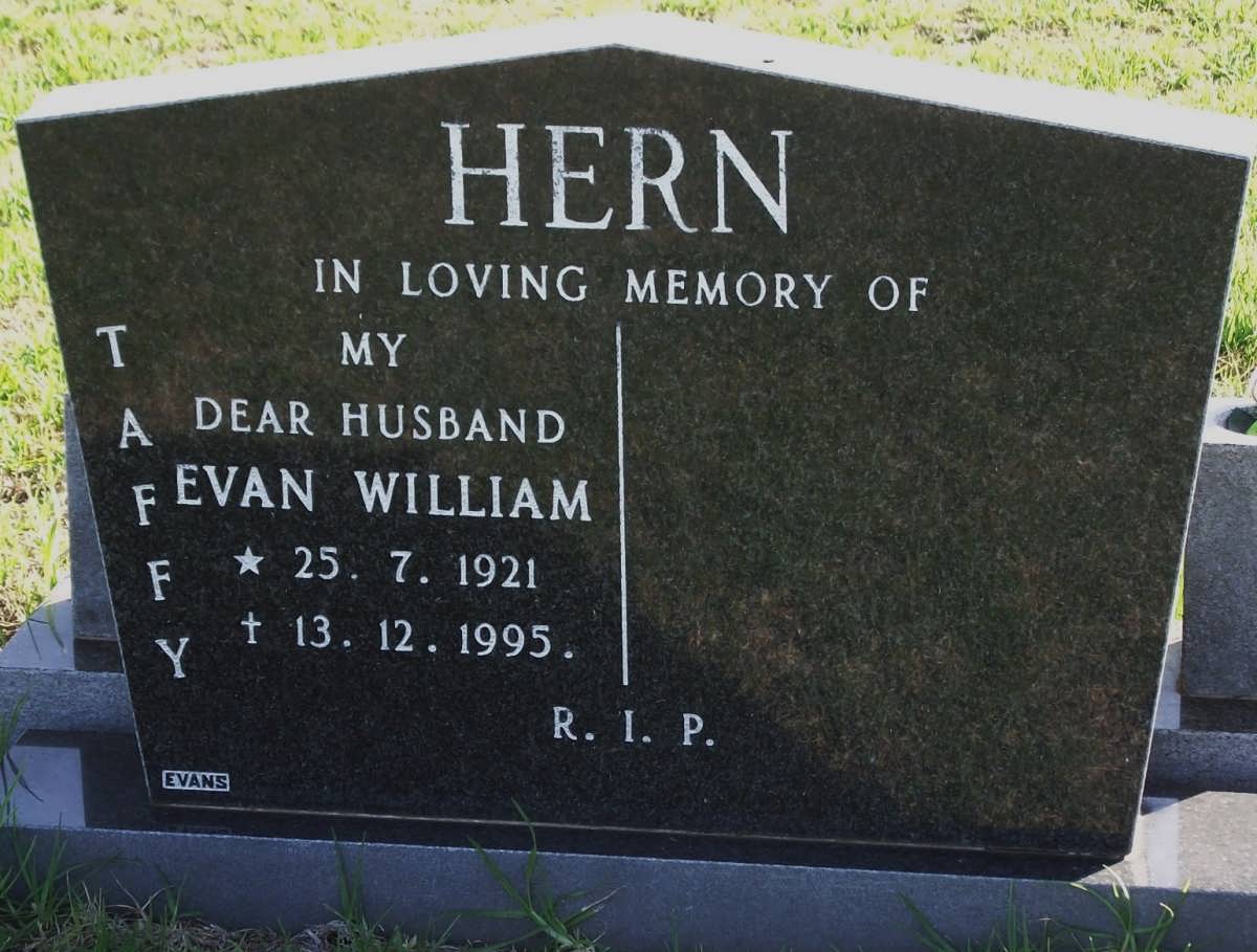 HERN Evan William 1921-1995