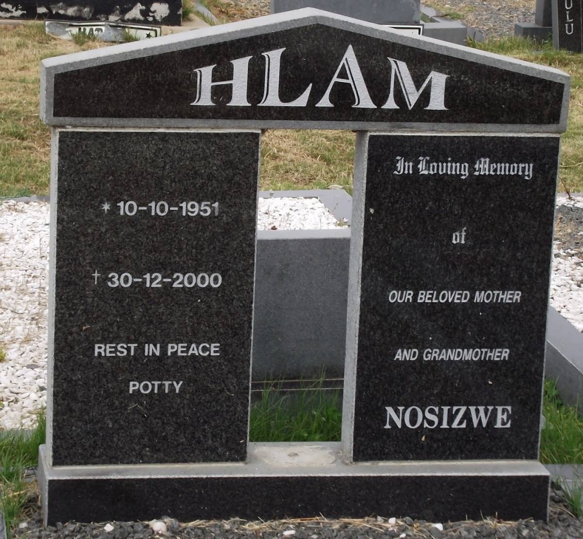 HLAM Nosizwe 1951-2000
