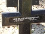 HORNABROOK Anna Magrietha 1954-2011