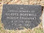 HOUGH Gladys Hopewell nee STREETER 1901-1992