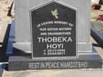 HOYI Thobeka 1956-2011