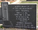 HUGHES Joey 1913-1968 & George -1980