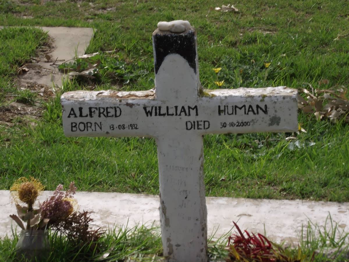 HUMAN Alfred William 1932-2000