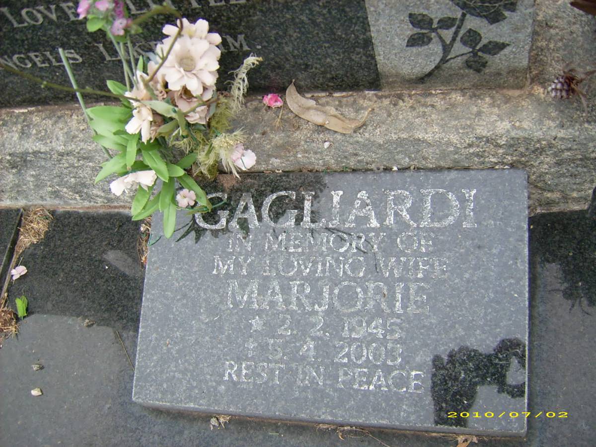 GAGLIARDI Marjorie 1945-2003