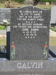 GALVIN John Edwin 1925-1991