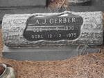GERBER A.J. 1930-1975