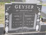 GEYSER Frederick J.E. 1895-1983 & Abigiel C. 1903-1983