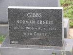 GIBBS Norman Ernest 1908-1987