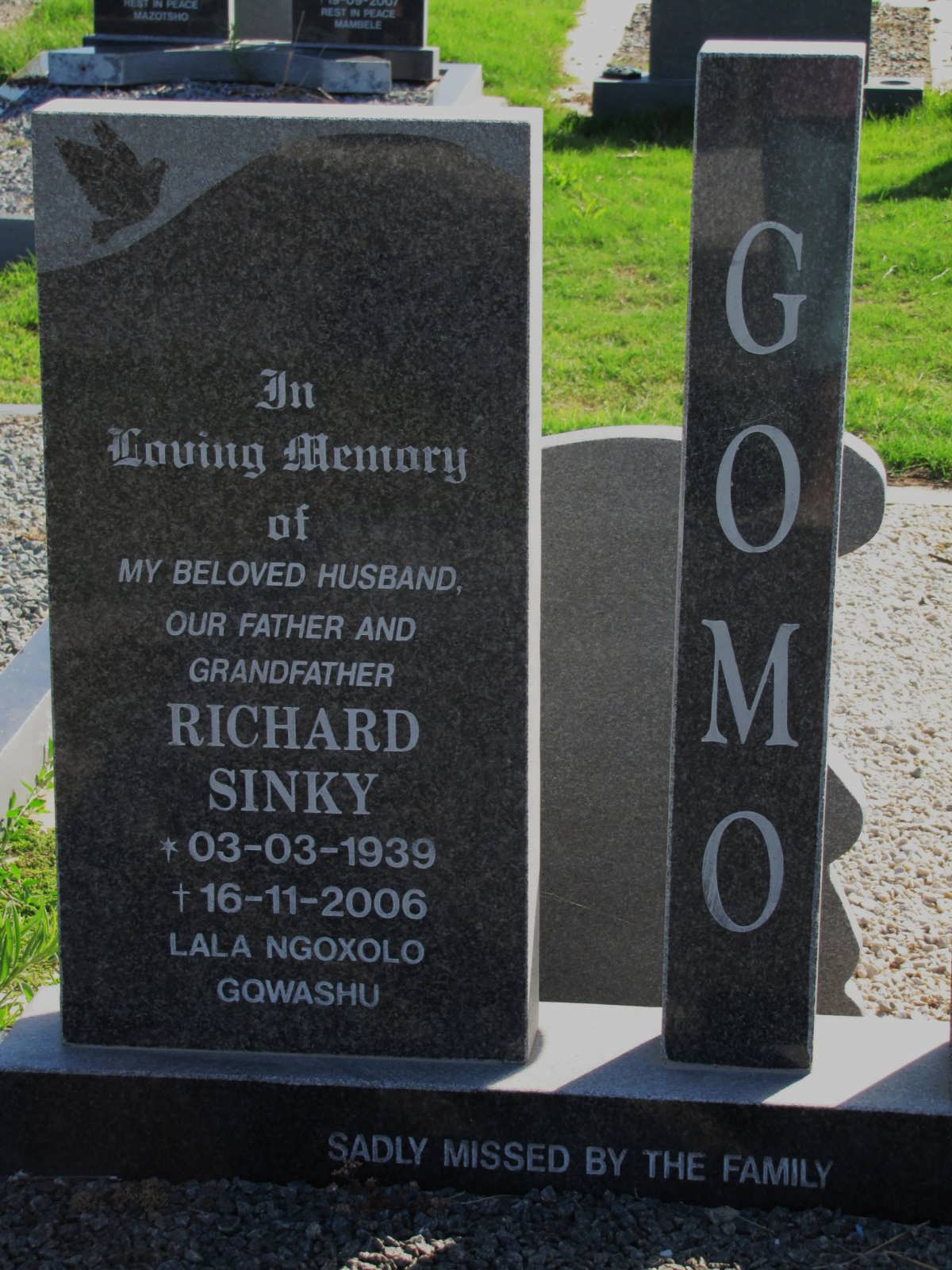 GOMO Richard Sinky 1939-2006