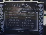 GOUWS Cornelius 1911-1980 & Ryna 1917-1993