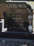GOUWS Dawid 1960-1980