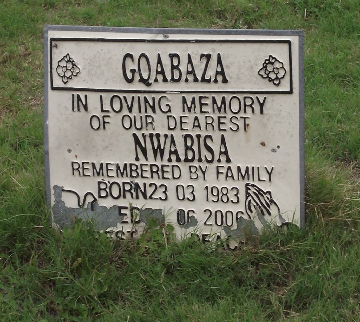 GQABAZA Nwabisa 1983-2006