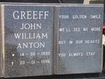GREEFF John William Anton 1990-1996