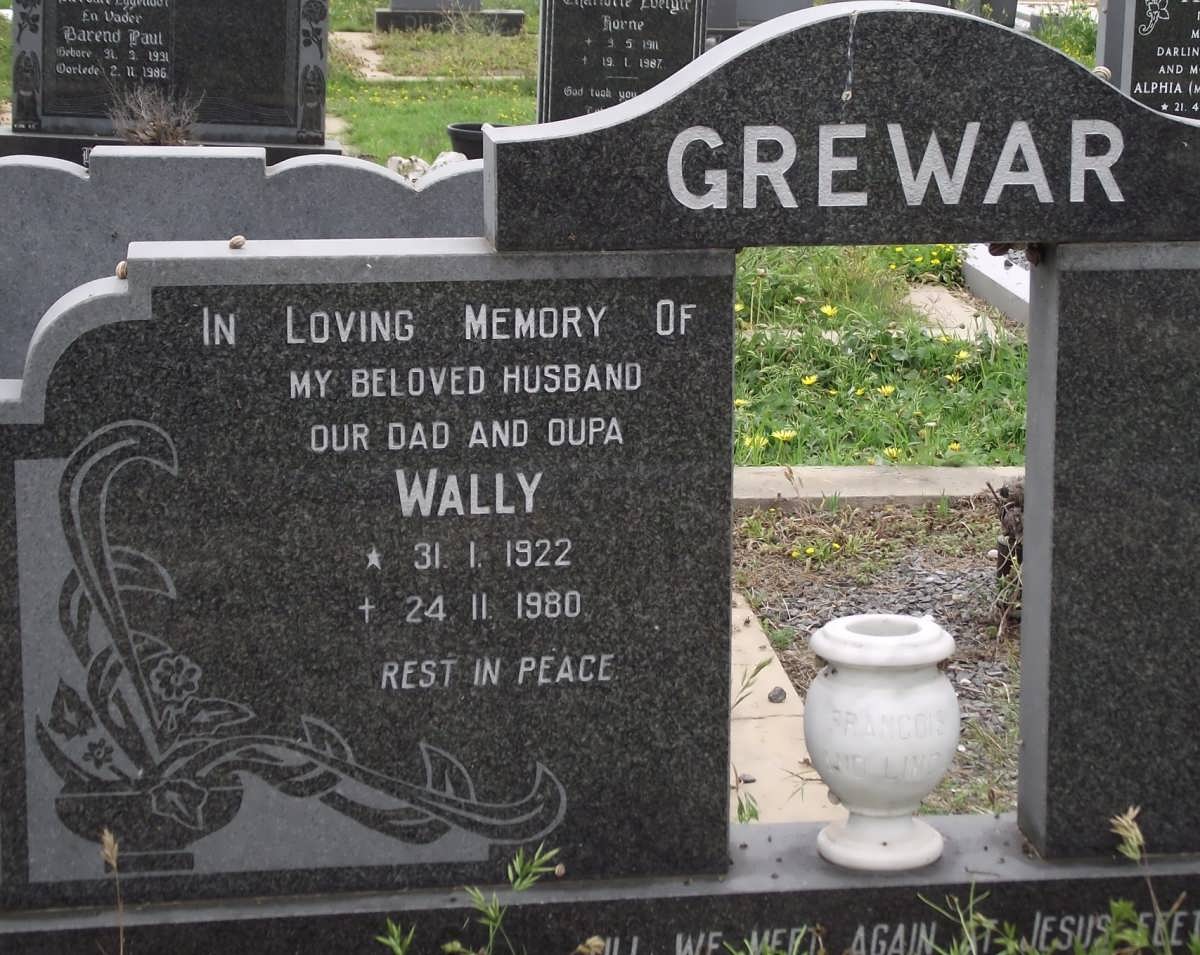 GREWAR Wally 1922-1980