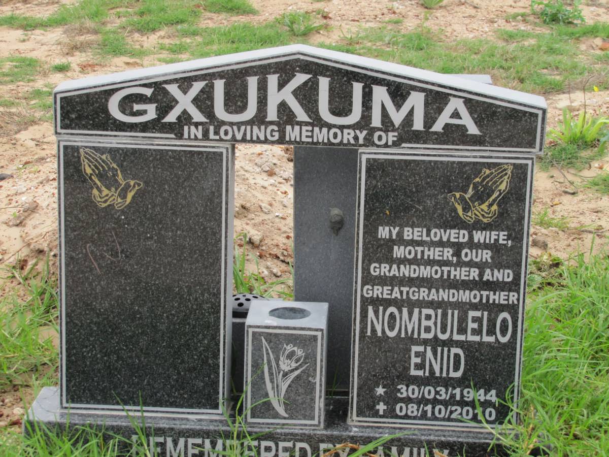 GXUKUMA Nombulelo Enid 1944-2010