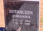 ESTERHUIZEN Johanna 1924-2006