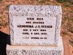 VISSER Hendrina J.C.1880-1955