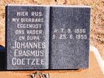COETZEE Johannes Erasmus 1886-1955