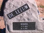 LEEUW Sesara, de 1903-1976