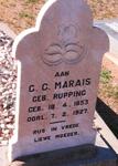MARAIS G.C. nee RUPPING 1853-1927
