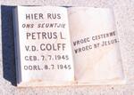 COLFF Petrus L., v.d. 1945-1945