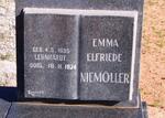 NIEMÖLLER Emma Elfriede nee LEONHARDT 1895-1974