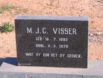 VISSER M.J.C. 1893-1979