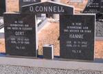 O'CONNELL Gert 1907-1980 & Hannie 1902-1997
