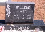 AGENBAG Willené nee VAN ZYL 1937-1996