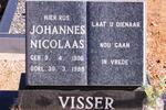 VISSER Johannes Nicolaas 1906-1988