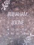 JOONE Abraham 1954-2001