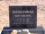 KOEGELENBERG Gert van Wyk 1939-2003