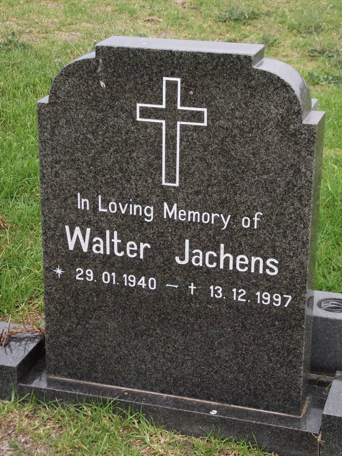 JACHENS Walter 1940-1997