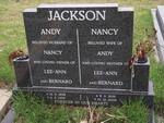 JACKSON Andy 1938-1994 & Nancy 1939-2006