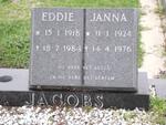 JACOBS Eddie 1918-1984 & Janna 1924-1976