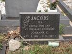 JACOBS Johanna K. 1922-1985
