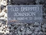 JOHNSON G.D. 1930-2001
