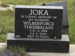 JOKA Wilberforce Thembalani 1958-2002